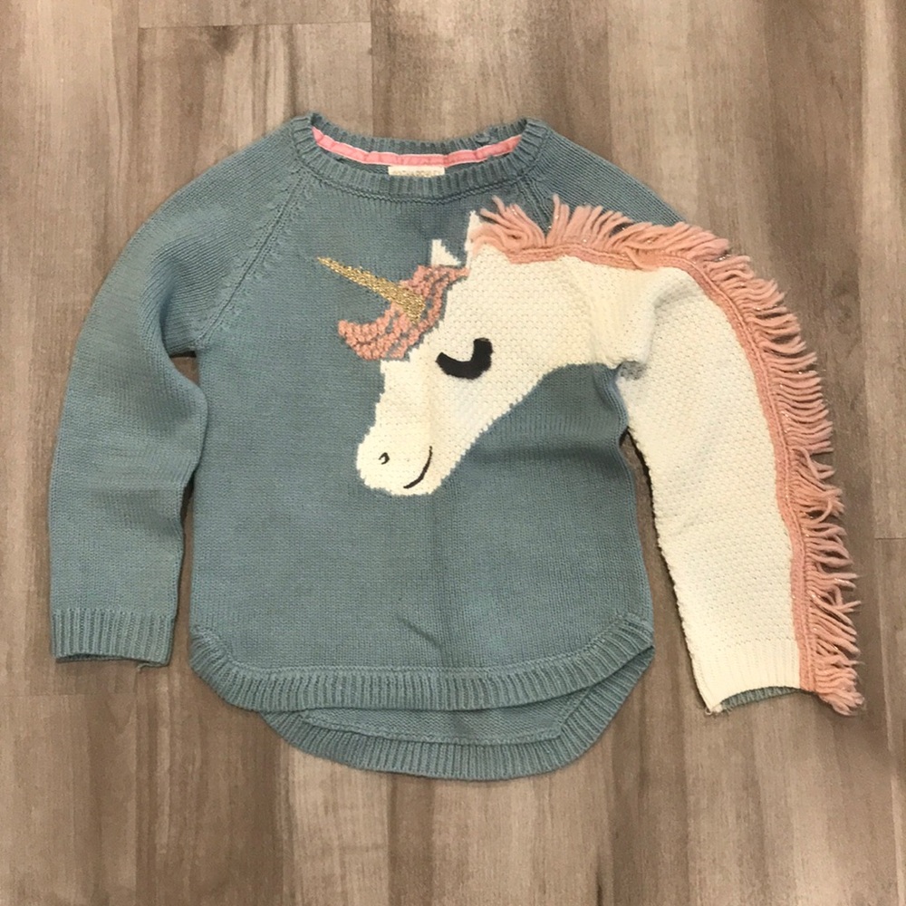 Cynthia Rowley, Girl’s Small (5/6), Unicorn Sweater